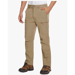 NEW MAGCOMSEN Men's 6 Pocket Water Resistant Ripstop Outdoor Hiking Pants 34/30